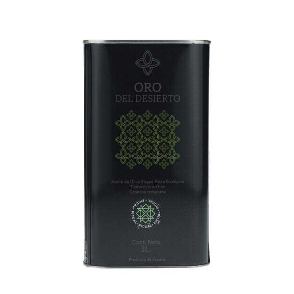 Organic olive oil Oro del Desierto Picual 1 liter – Intense and sustainable
