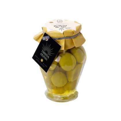 Olives Gordal farcies à l'ail – Triana Olivas Ánfora 300 g