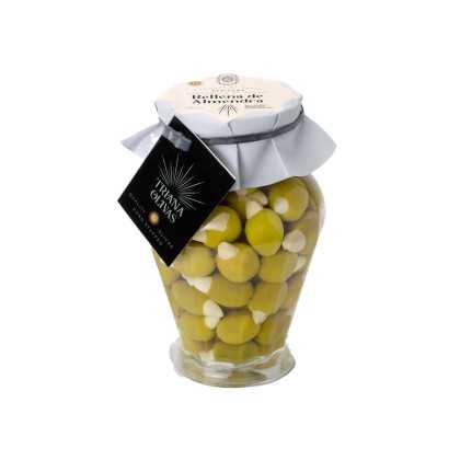 Mit Mandeln gefüllte Manzanilla-Oliven – Triana Olivas Ánfora 300 g