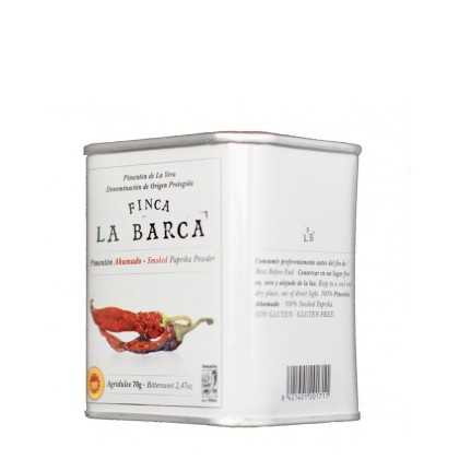 Finca la Barca Paprikagewürz edelsüß geräuchert 70 g Dose DOP La Vera - Paprikapulver - Finca la Barca 2