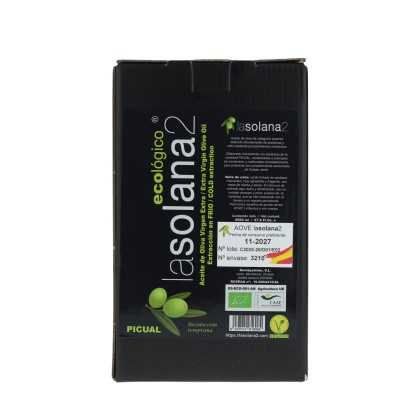 La Solana2 Picual Olivenöl 2L – 1000 mg/kg Polyphenole im Bag-in-Box