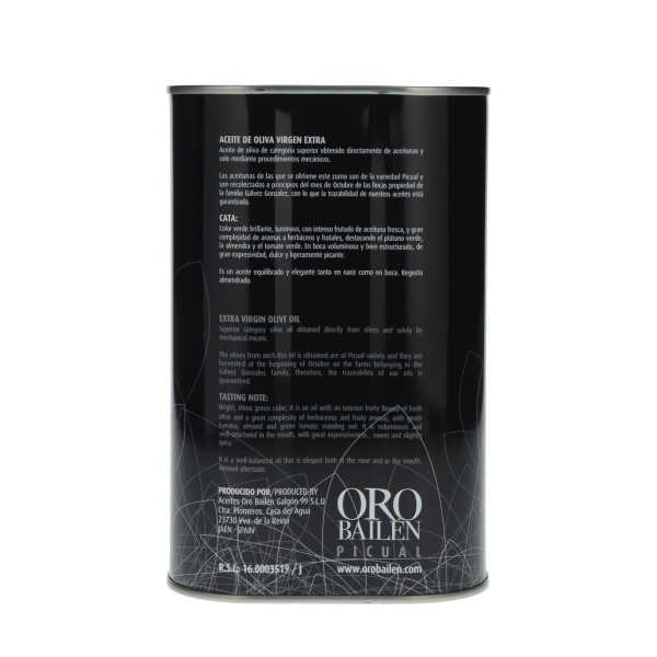 Olive Oil Oro Bailen Reserva familiar Picual
