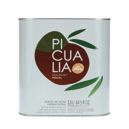 Picualia Gourmet Picual – Olivenöl im 2,5-Liter-Kanister | Fruchtig & intensiv