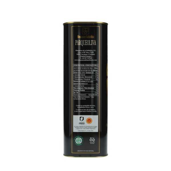 Oil Parking Park Dop Priego de Córdoba | Can 5 liters