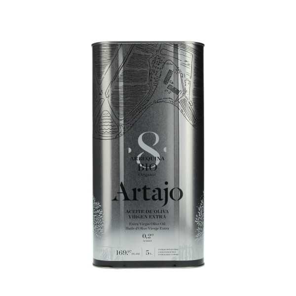 Artajo 8 Arbequina Organiczna oliwa z oliwek – kanister 5 litrów | Łagodny i owocowy
