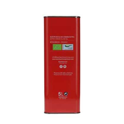 Entre Caminos Bio-Olivenöl 5L Kanister | Hojiblanca Frühernte 2