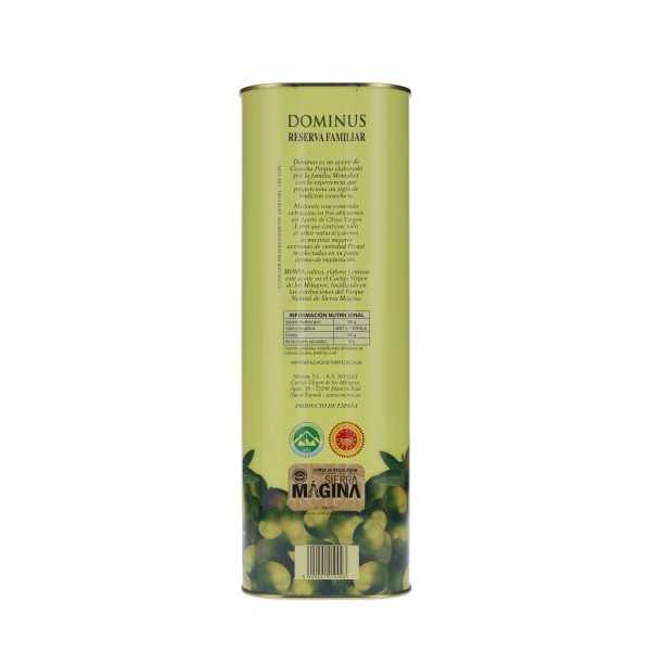 Dominus Olive Oil Dominus Reserva Familiar 5 Liter – Olive oil from Jaén