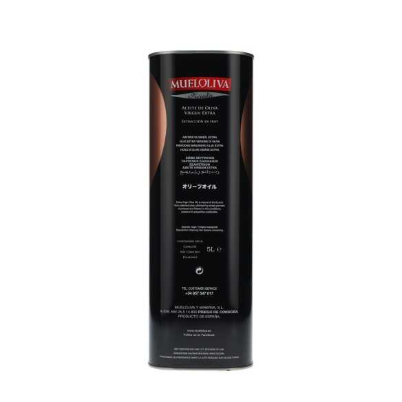 Mueloliva Picuda olive oil in 5 liter can - Spanish-oil.com