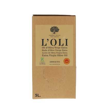Cuadrat Valley Bio-Arbequina-Öl 5L Bag in Box | DOP Les Garrigues