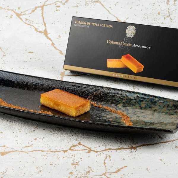 Nugat z pieczonego żółtka jaja - Turrón de yema tostada Classic Selection - Coloma García - 200 g - Turron - Coloma García A...