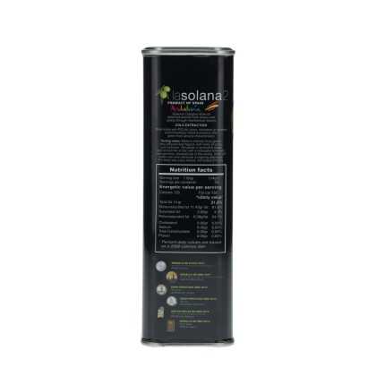 La Solana2 Organic Picual Olive Oil 500ml Tin | Premium EVOO 2