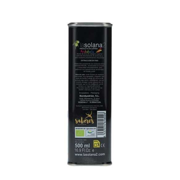 Bio Olivenöl La Solana2 Picual 500ml Dose | Premium EVOO