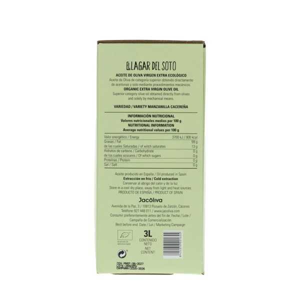 Lagar de Soto Olive Oil 3l Bag i lådan | Kallpressad
