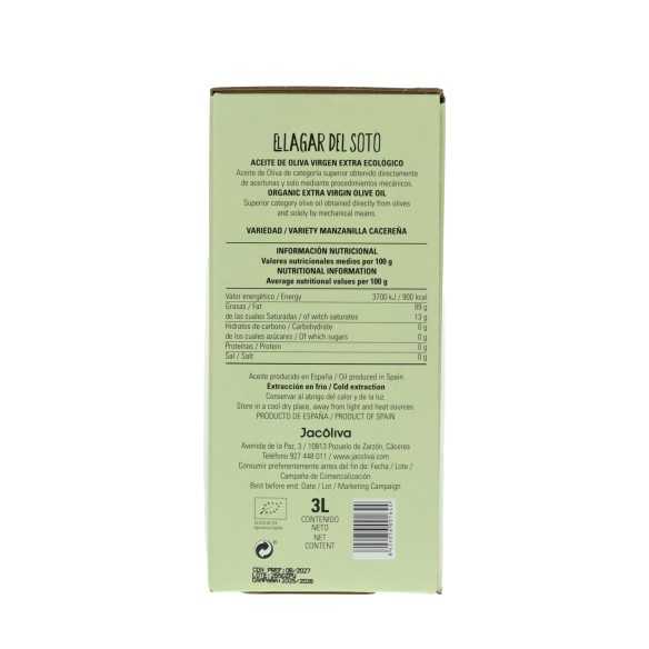 Lagar de Soto Olive Oil 3l Bag i lådan | Kallpressad