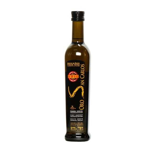 Huile d’Olive Oro San Carlos 500ml - Huile d'olive extra vierge - Pago Baldio San Carlos