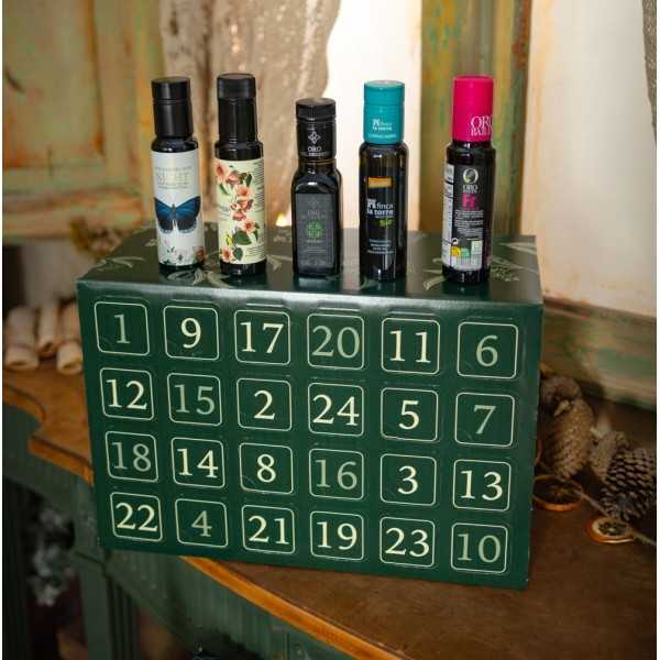 Advent calendar with 24 olive oils – Discover the diversity of Spain