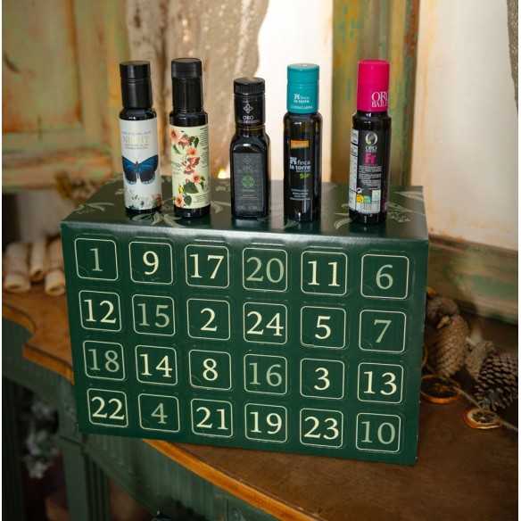 Advent calendar with 24 olive oils – Discover the diversity of Spain