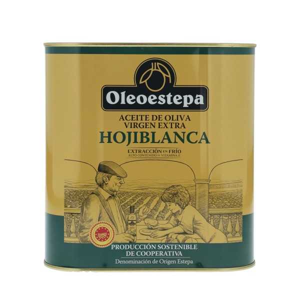 Oleoestepa Hojiblanca 2.5L Canister | Olive oil P.D.O. Estepa