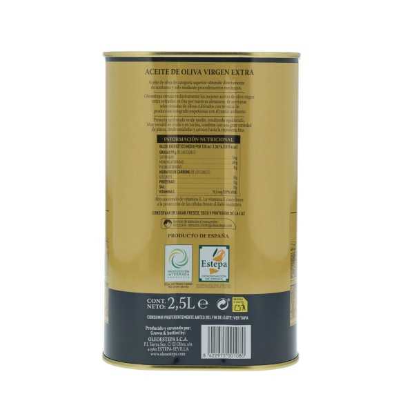 Oleoestepa Selección 2.5L Canister | Olive oil PD.O. Estepa