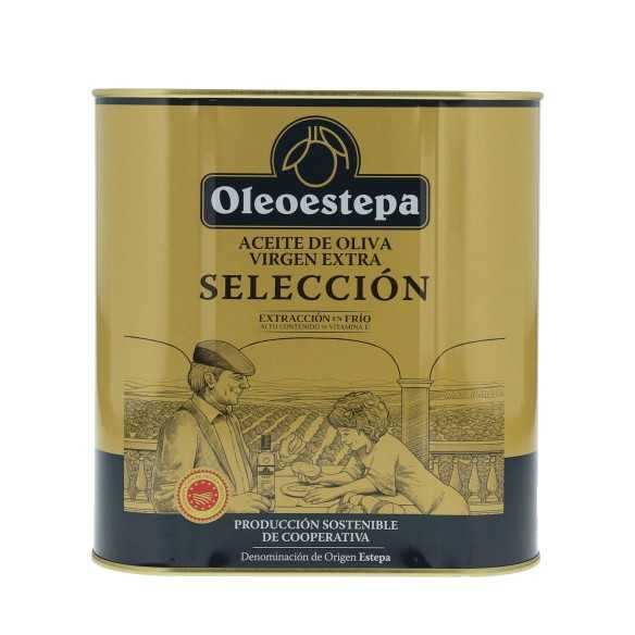 Oleoestepa Selección 2.5L Canister | Olive oil PD.O. Estepa