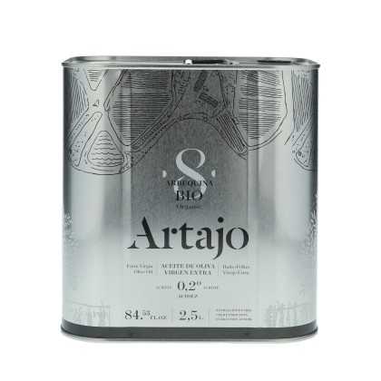 Artajo 8 Arbequina Bio-Olivenöl – 2500 ml | Hochwertiges Olivenöl