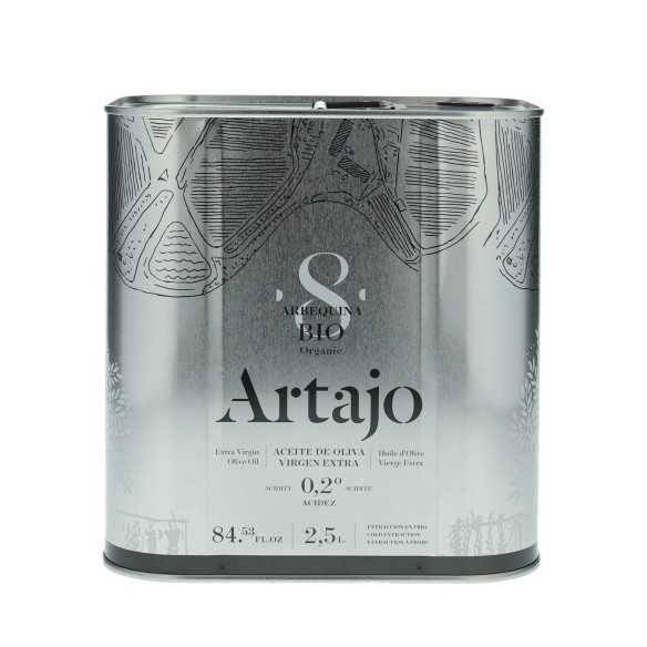 Artajo 8 Arbequina Organic Olive Oil – 2500 ml | High-quality olive oil