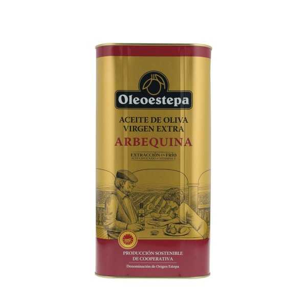 Bote de olorestepa arbequina 5l | Aceite de oliva D.O.P. Estepa