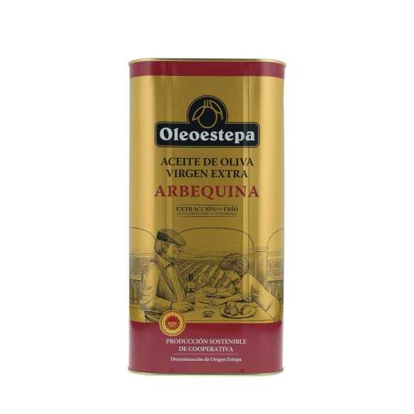 Bote de olorestepa arbequina 5l | Aceite de oliva D.O.P. Estepa
