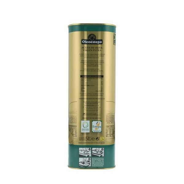 Oleoestepa Hojiblanca 5L Canister | Olive oil P.D. Estepa