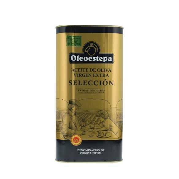 Oleoestepa Selección 5L Canister | Olive oil P.D.O. Estepa