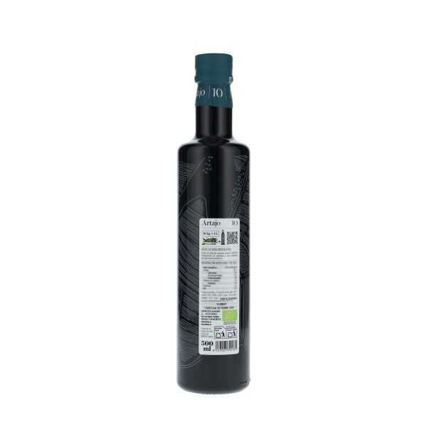 Huile d'olive biologique Artajo 10 Koroneiki 500 ml – goût intense, qualité biologique