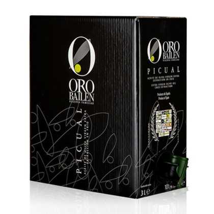 Olive Oil Oro Bailen Reserva familiar Picual 3L Bag in Box - Olive oil - Oro Bailen