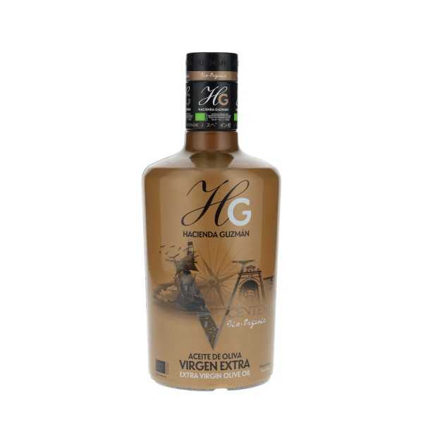Aceite de Oliva Ecológico Hacienda Guzmán V Centenario 500 ml – Edición Aniversario