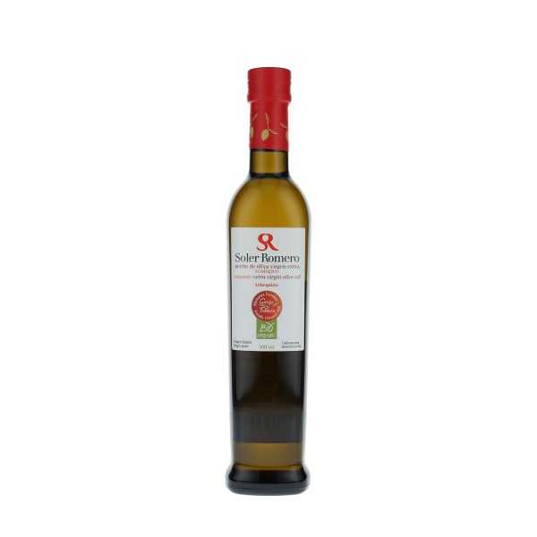 Aceite de Oliva Arbequina Ecológico Soler Romero - 500 ml | Cosecha Temprana