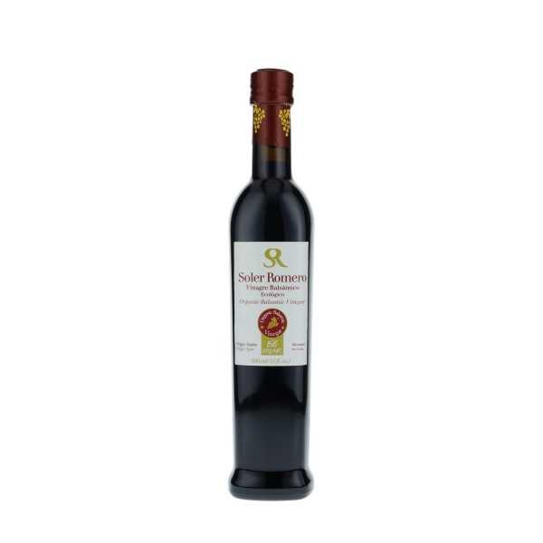 Vinaigre balsamique sombre écologique Soler Romero | 500 ml