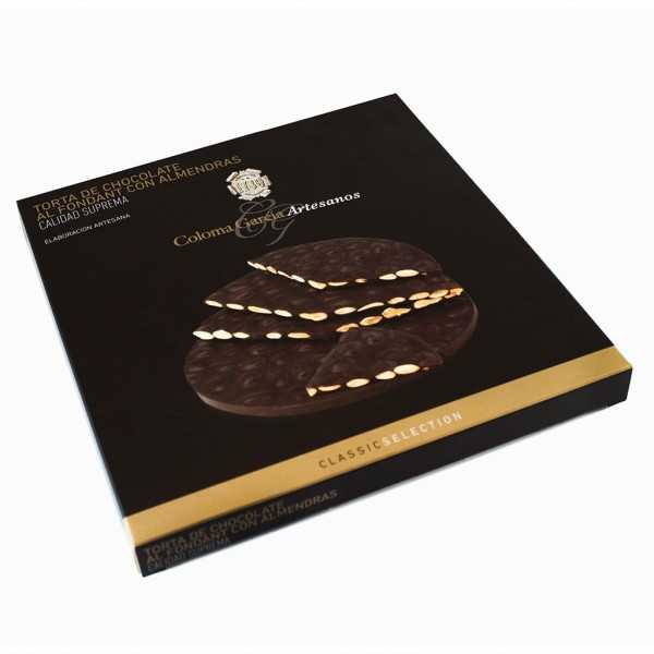 Czekoladowy fondant z migdałami - Coloma García - 200 g - Turron - Coloma García Artesanos