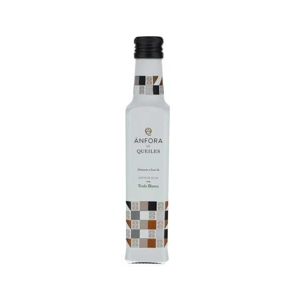 Ánfora de Queiles | Aceite de Oliva con Trufa Blanca 250ml
