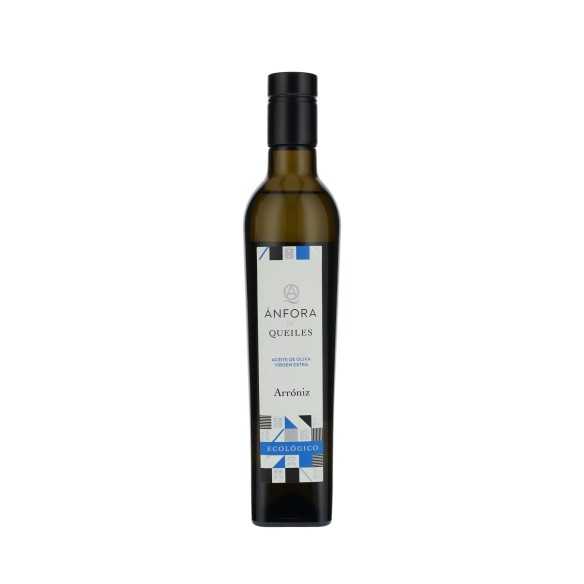 Ánfora de Queiles Arróniz Bio 500ml | Oliwa Extra Virgin 100% Arróniz