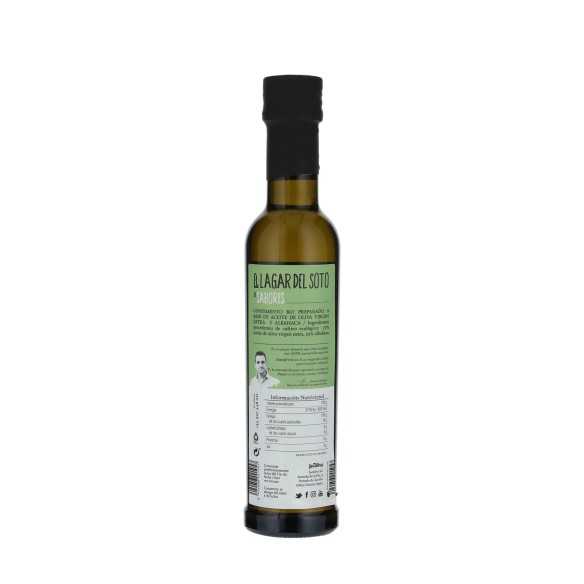 Lagar del Soto Organic Olive Oil med Basil 250 ml