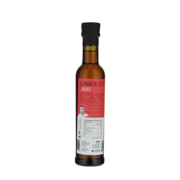 LAGAR DEL SOTO Økologisk olivenolie med chili peber 250 ml