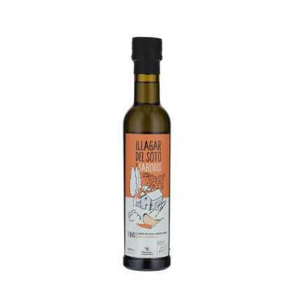 Lagar del Soto Bio Olivenöl mit Knoblauch und Chili 250 ml