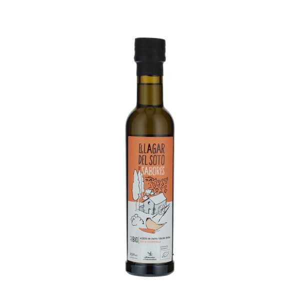 LAGAR DEL SOTO Økologisk olivenolie med hvidløg og chili 250 ml