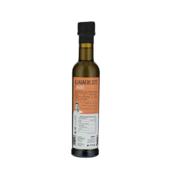 LAGAR DEL SOTO Økologisk olivenolie med hvidløg og chili 250 ml