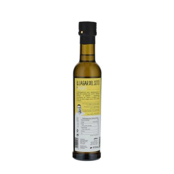 Olio d'oliva organico Lagar del Soto con limone 250 ml