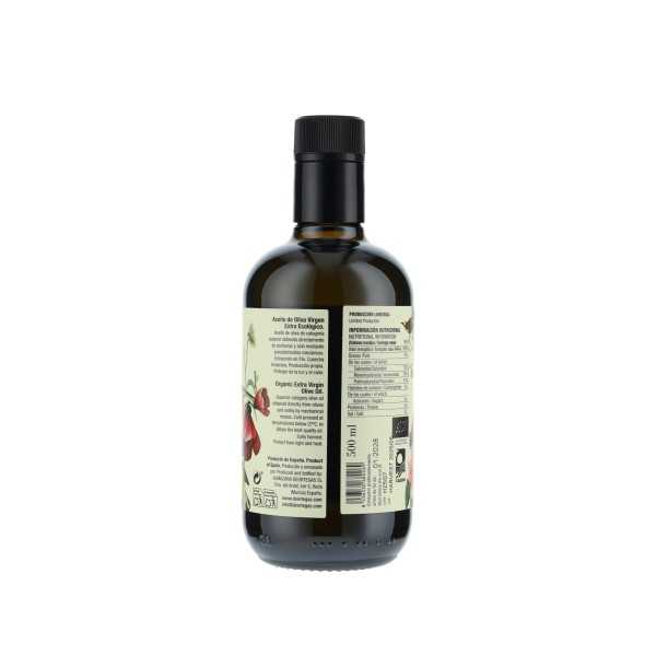 Deortegas Hojiblanca Organic Olijfolie in de fles van 500 ml