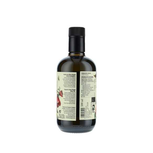 Deortegas Hojiblanca Organic Olijfolie in de fles van 500 ml