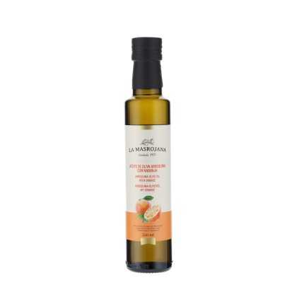 Arbequina Olivenöl mit Orange 250 ml | La Masrojana