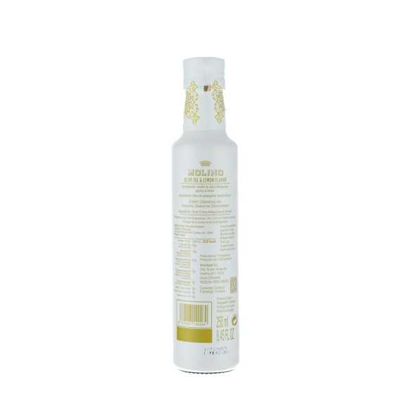 Molino Limón Olivolja 250 ml - Smaksatt citronolja för Medelhavsrätter