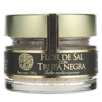 Mykés Gourmet Organic Fleur de Sel con tartufo nero 100 g