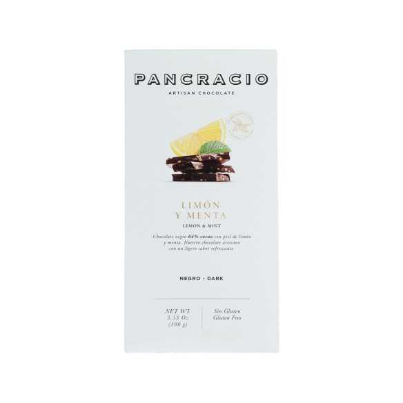 Pancracio | Cioccolato nero con limone e menta (100 g)